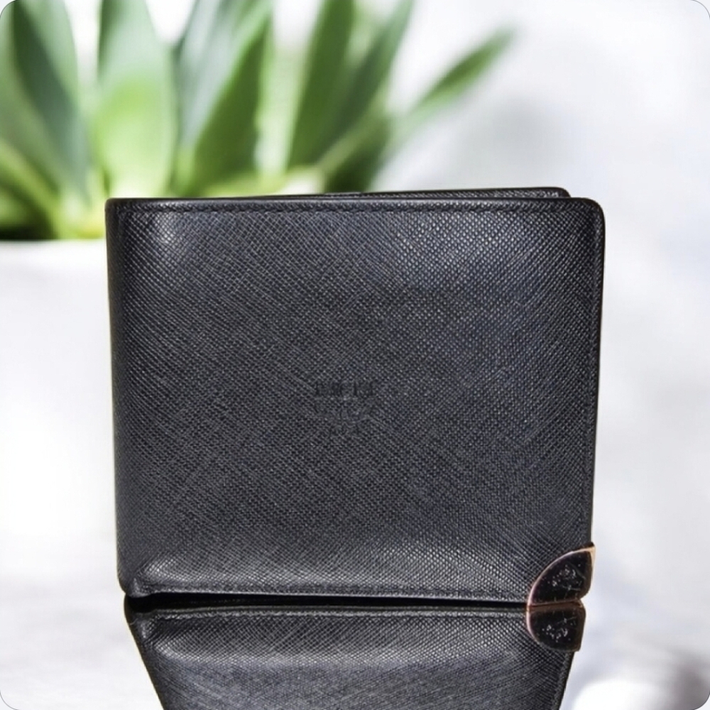 🖤▪️MCM▪️ BLACK Leather MEN’S WALLET